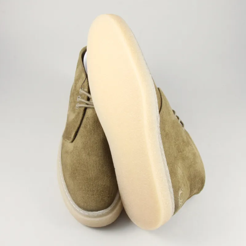 Fred Perry Hawley Corduroy - Uniform Green-3